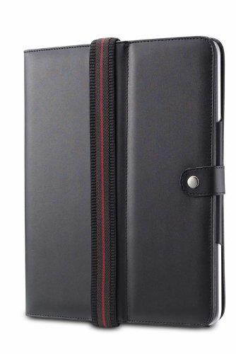 Acase Leather Flip Book Jacket/Folio for Apple iPad Tablet WiFi/3G, Black