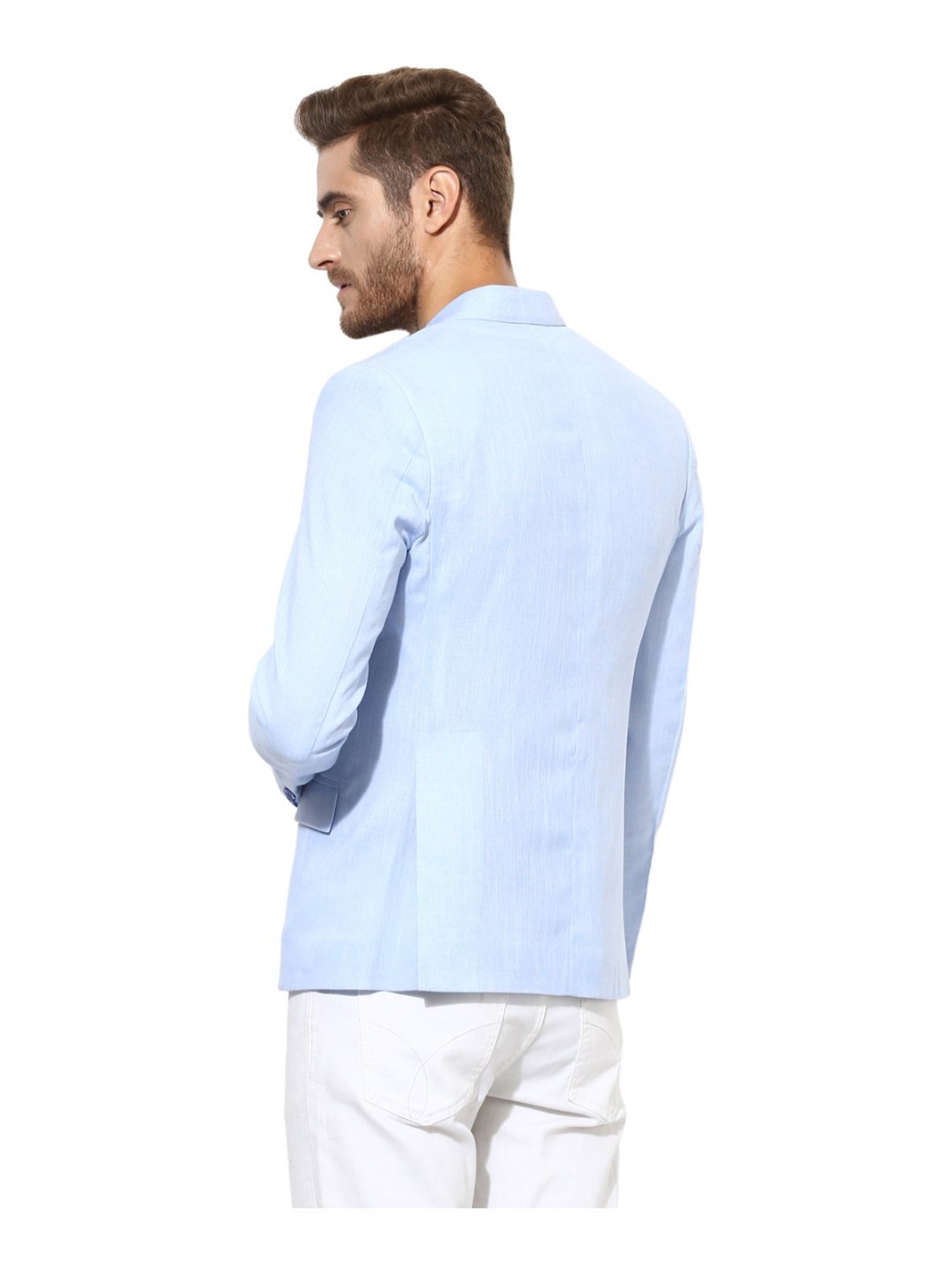 Arrow Sports Green Regular Fit Texture Waistcoat