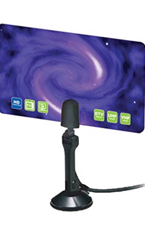 Luxtronic HDTV Flat Antenna - 25 Miles Range Compact Design