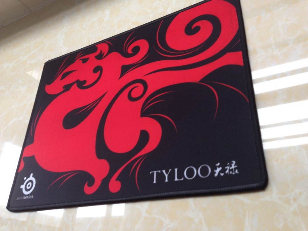 Locking Edge Large Size Steelseries Gaming Mouse Pad Game Mouse Pad Mousepad Gamer Play Mat for Laptop PC Computer 32x12x0.8inch(800x300x2mm)