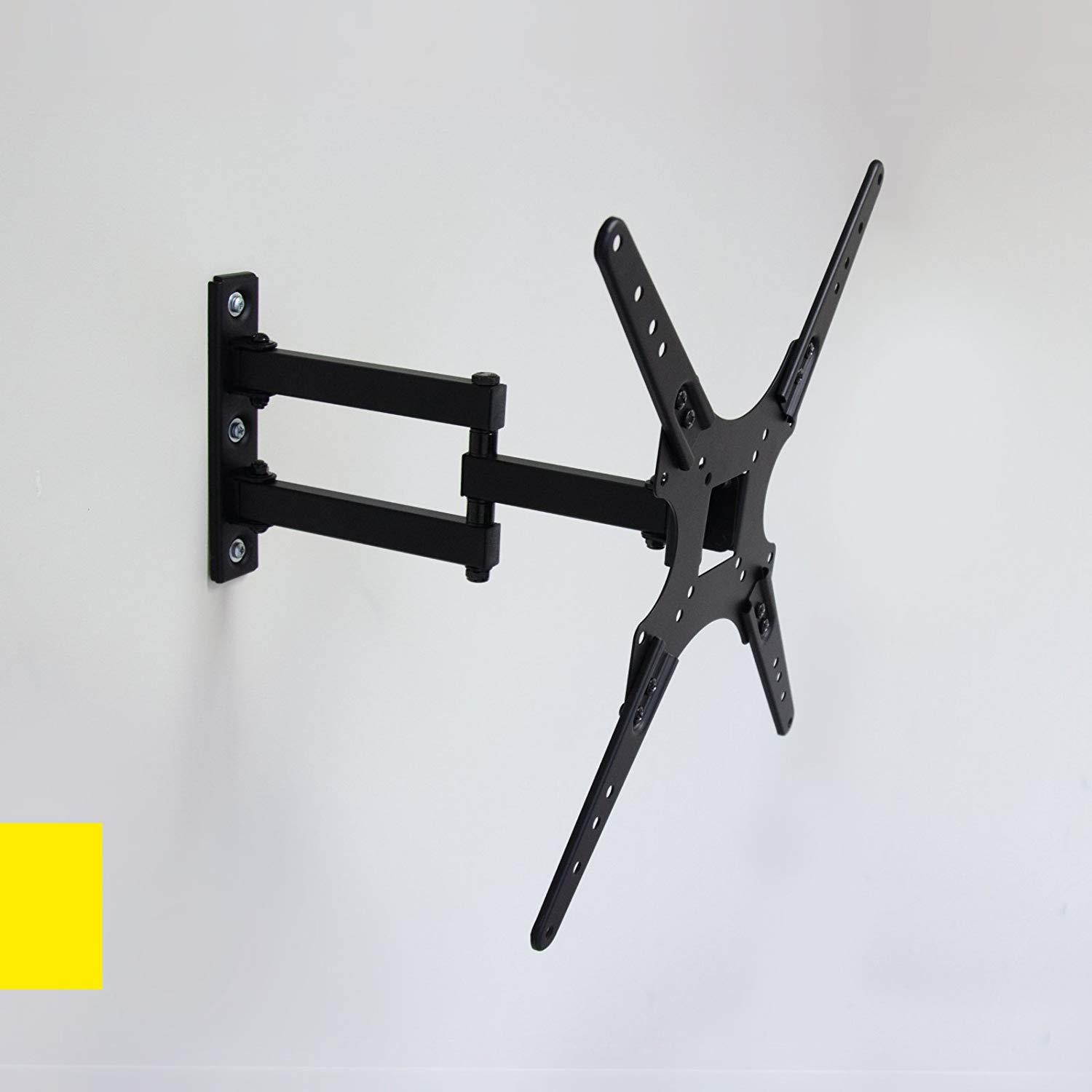 Expert Connect | TV Wall Mount Bracket | 17-55  | Full Motion Articulating | Swivel & Rotation Adjustment | Max VESA 400x400mm | for LED, LCD, OLED and Flat Screen TVs Up to 55 lbs