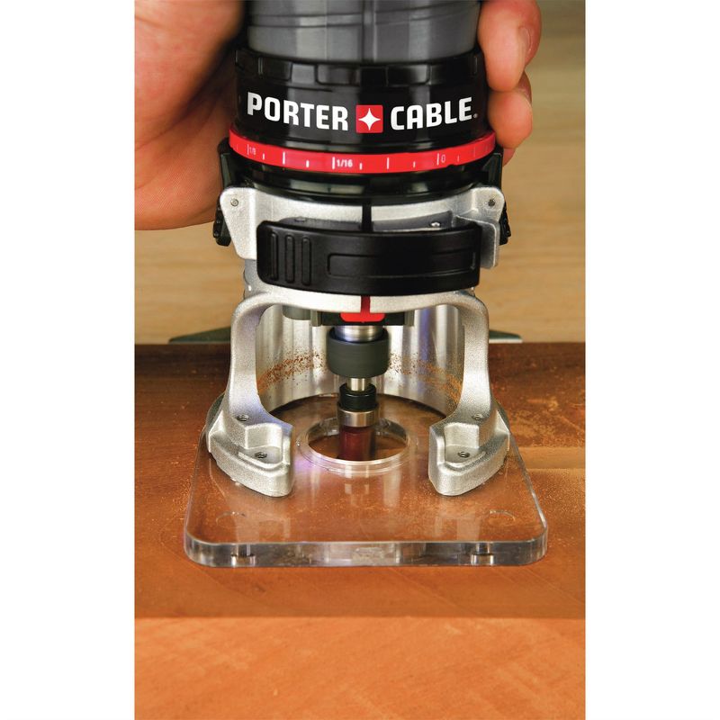 Porter-Cable PCE6430R 4.5 Amp Single Speed 1/4 in. Laminate Trimmer