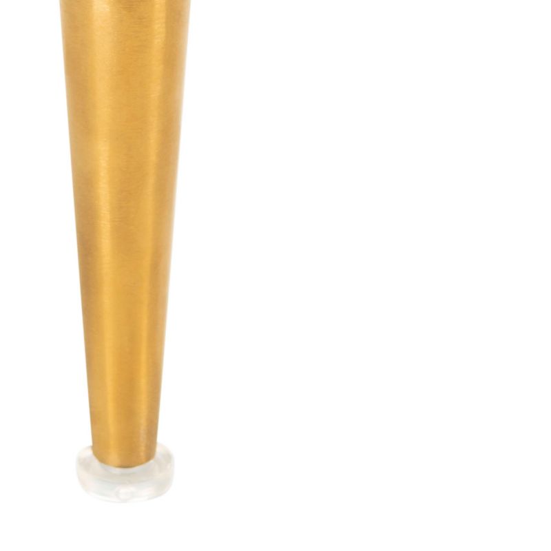 Corinne Velvet Oval Bench Navy - Safavieh