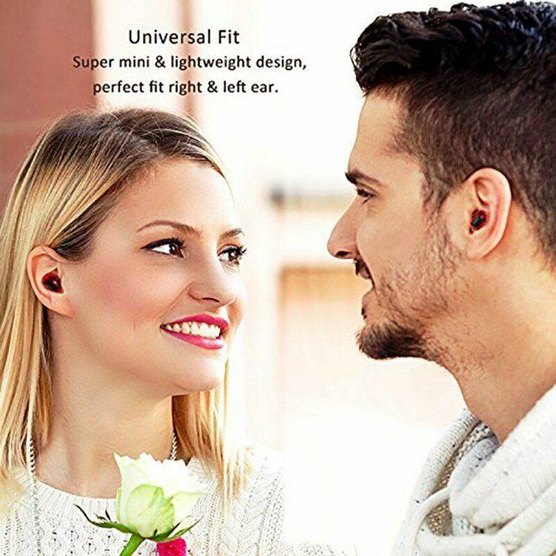 Mini Bluetooth Heasets Wireless In Ear Headphone Earphone Handsfree iOS Android