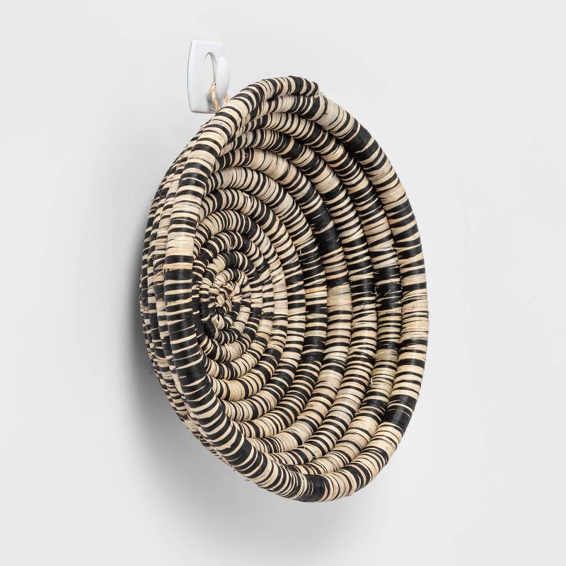 2" x 7" Decorative Trident Heather Bowl Black - All Across Africa