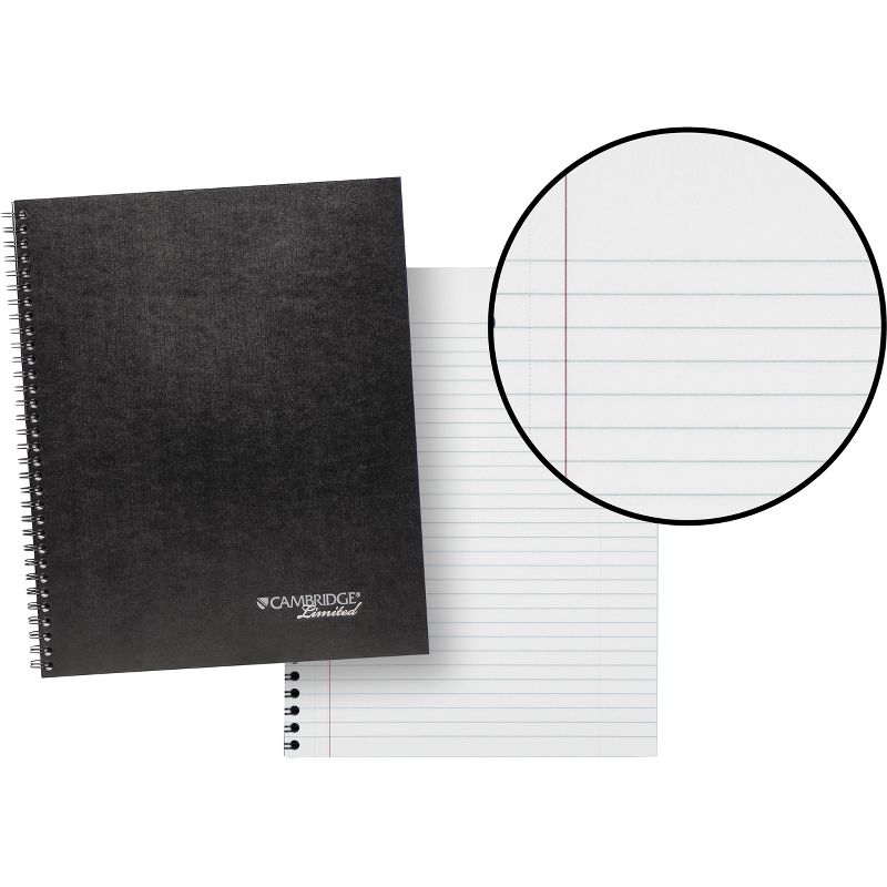 Cambridge Side Bound Ruled Meeting Notebook Legal Rule 11 x 8 1/2 80 Sheets 06062