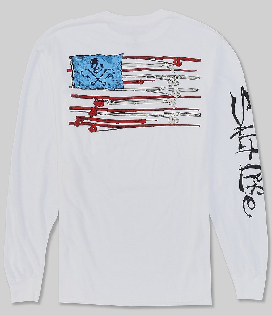 Salt Life Fisherman's Glory Long-Sleeve Pocket Tee