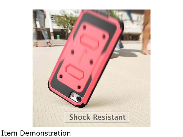 i-Blason Apple iPod Touch (5th & 6th Generations) Case - Armorbox Series Fullbody Case with Screen Protector iTouch-6G-Armorbox-Pink