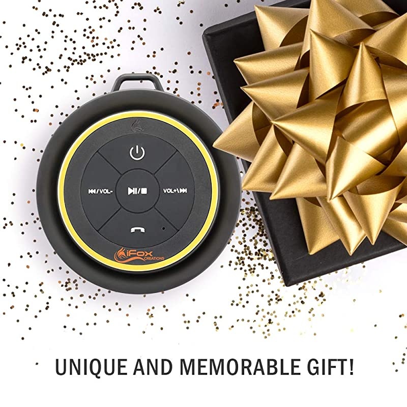 iF012 Bluetooth Shower Speaker Certified Waterproof Wireless It Pairs Easily to All Your Bluetooth Devices Phones Tablets Computer Radio