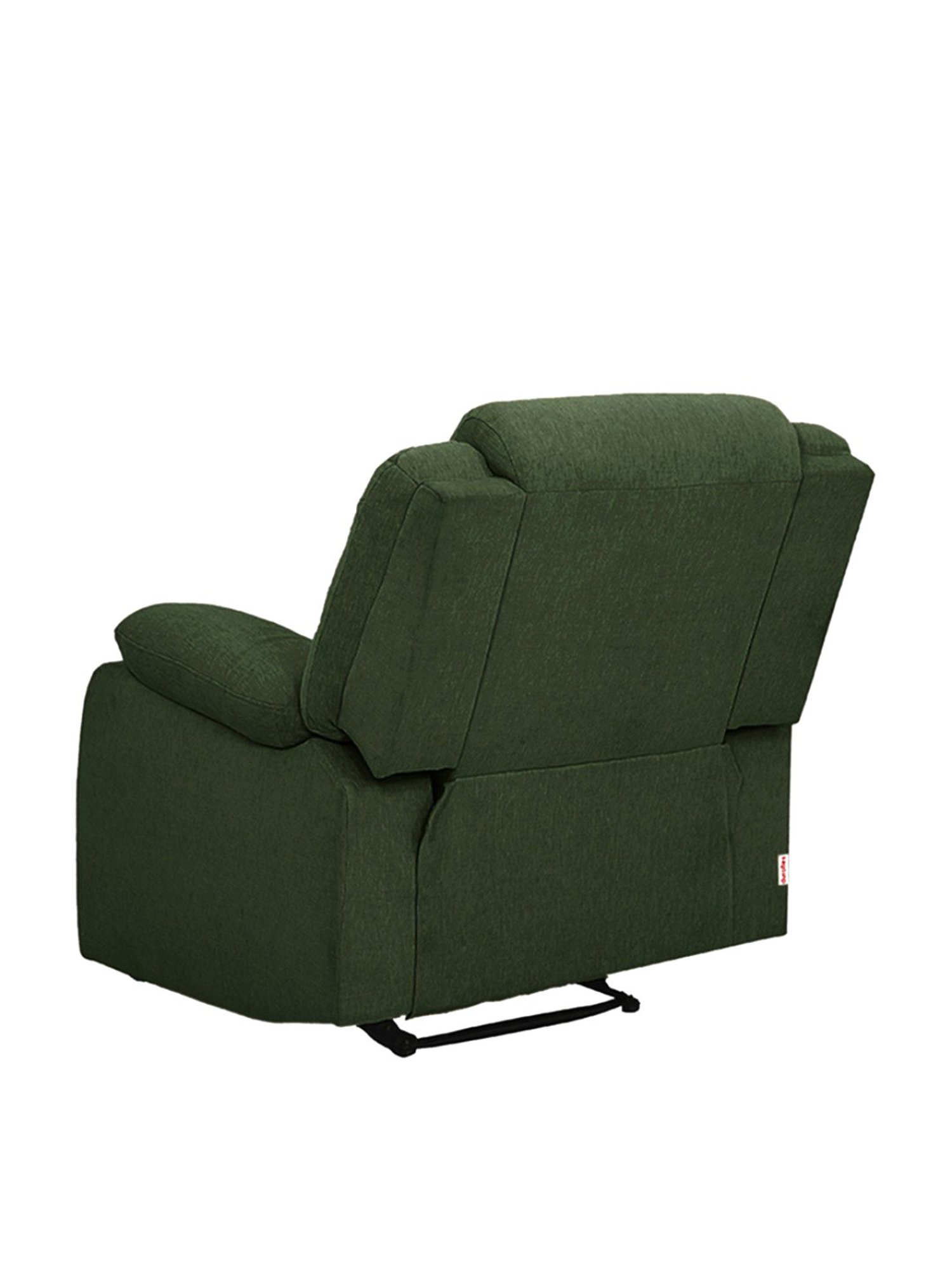 Duroflex Avalon Green Wood E - Motorized Electric Powered Single Seater Recliner with USB Port