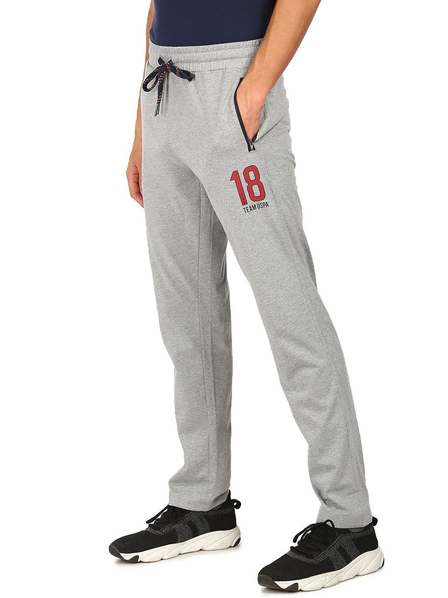 Basics Green Jogger Track Pant