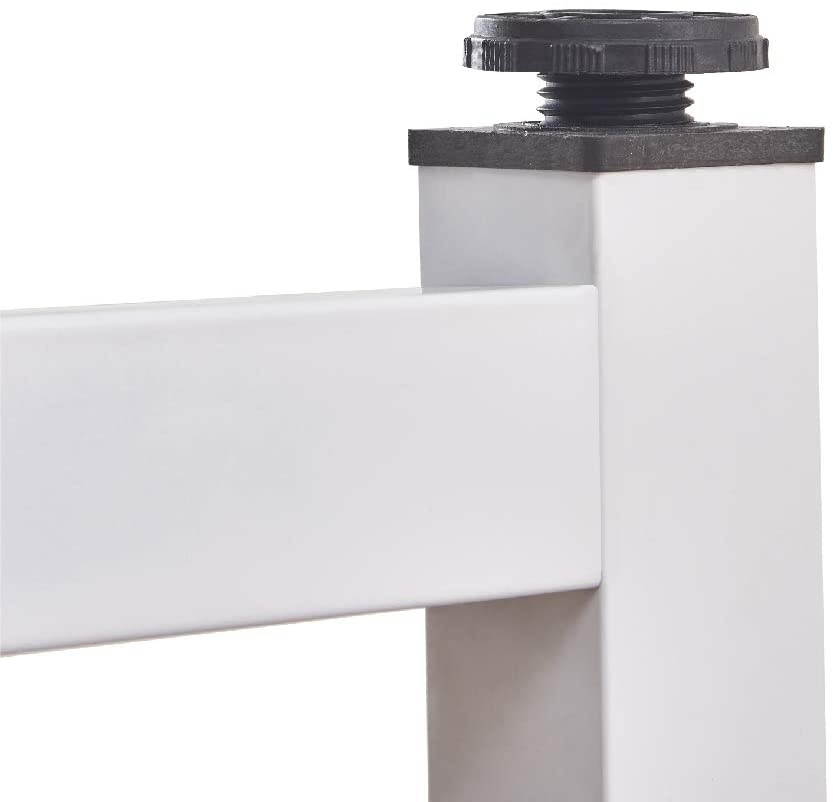 Lifetech Computer Desk 43.3" Modern Study Writing Desk for Home Office Simple Small Desk for Small Spaces, Black