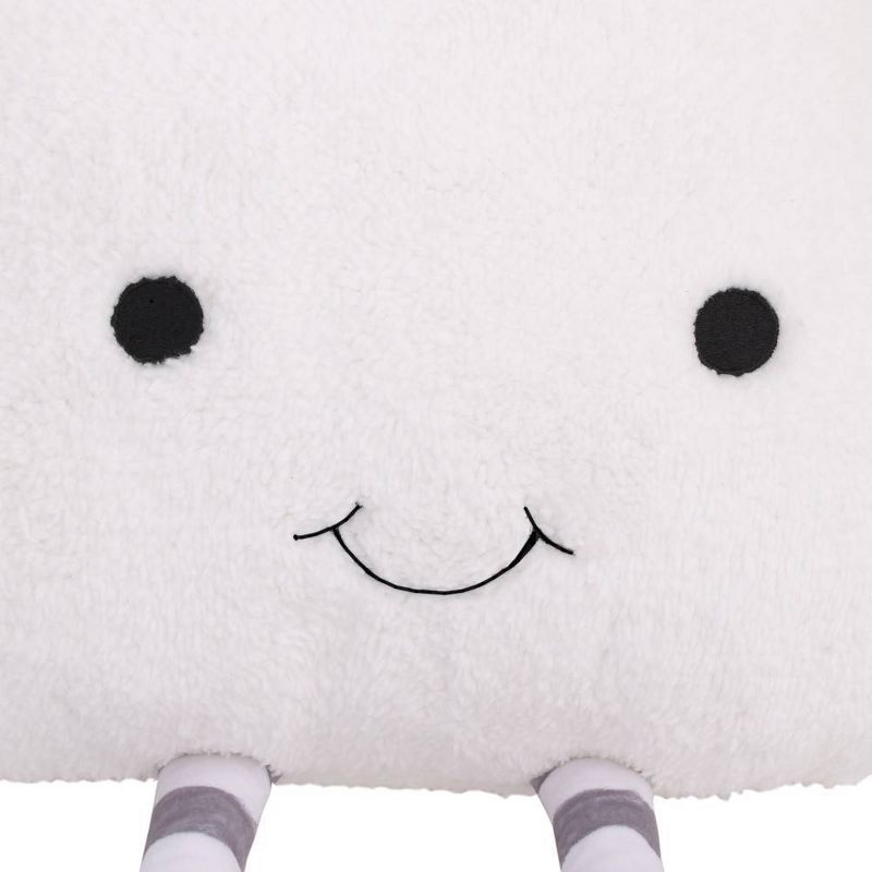 Little Love by NoJo Goat Throw Pillow