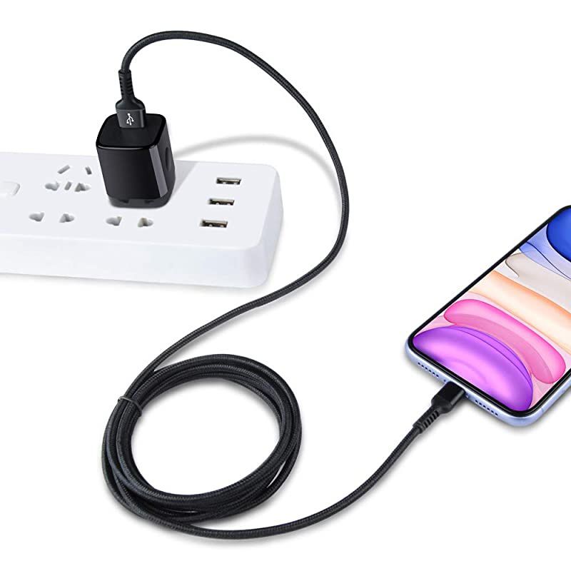 USB Wall Charger, Charger Block,  3-Pack One Port Wall Charger Box Cube Brick USB Plug Power Adapter for iPhone 11/Xs/XR/X/8/7/6 Plus, Samsung GalaxyS10 S10e S9 S8, Moto, LG, Nexus, Android