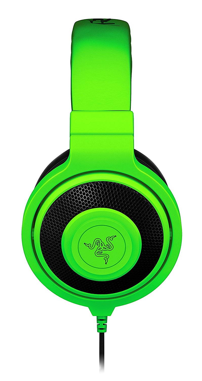 Razer Kraken USB - Black Noise Isolating Over-Ear Gaming Headset with Mic - Compatible with PC & Playstation 4