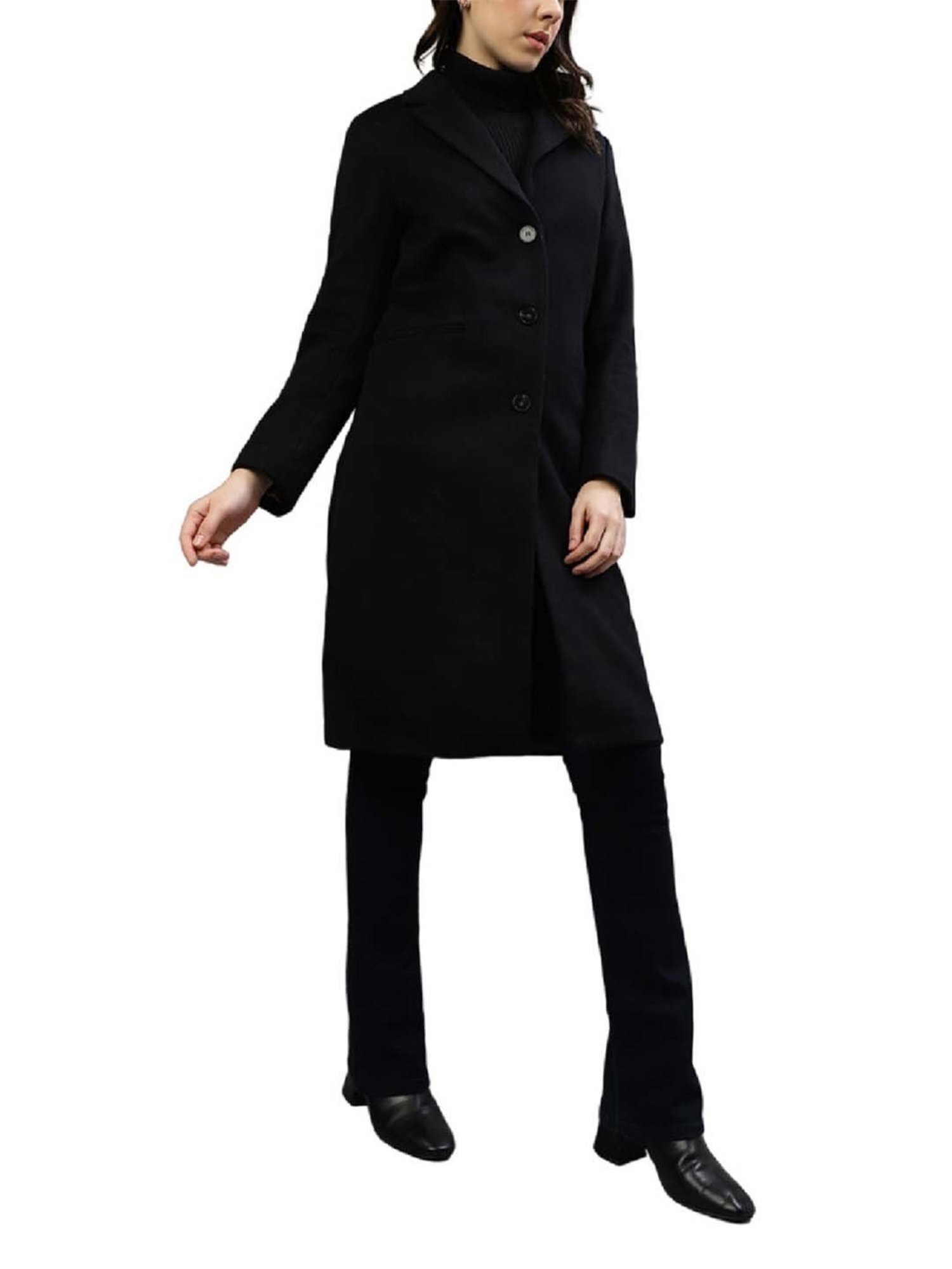 Gant Black Regular Fit Formal Coat