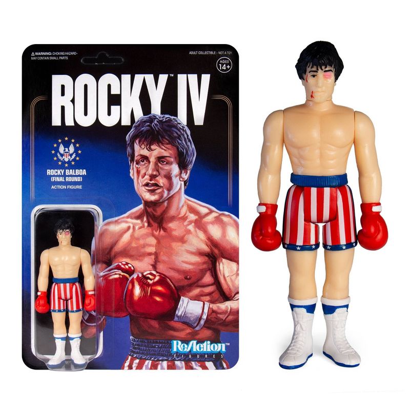 Super7 ReAction Figure - Rocky - Rocky Balboa (Beat Up)