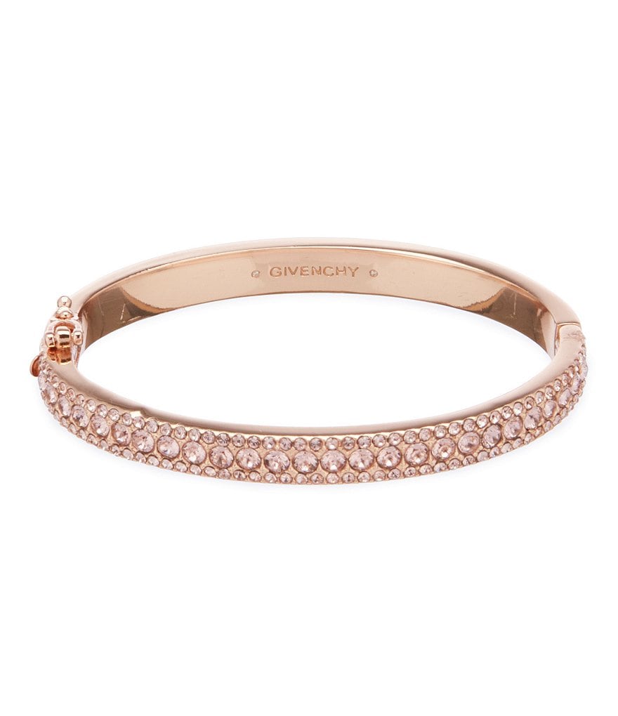 Givenchy Crystal Pave Bangle Bracelet
