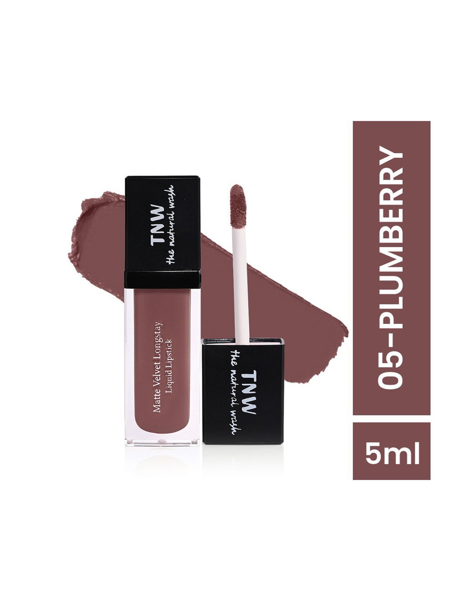 TNW-The Natural Wash Matte Velvet Longstay Liquid Lipstick - Pack of 8