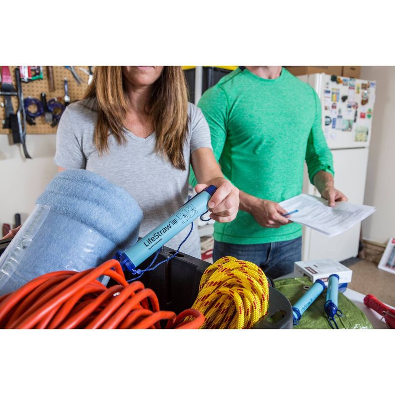 LifeStraw Personal Water Filter 3pk - Blue