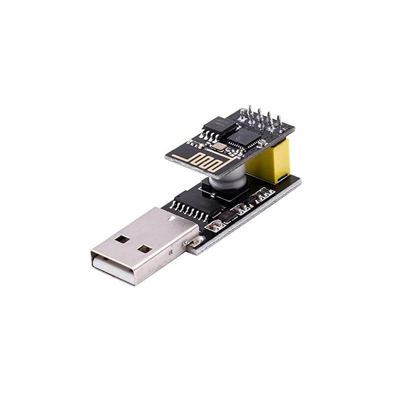 ESP01 Serial WiFi Wireless Transceiver Module with USB Converter Compatible with Arduino