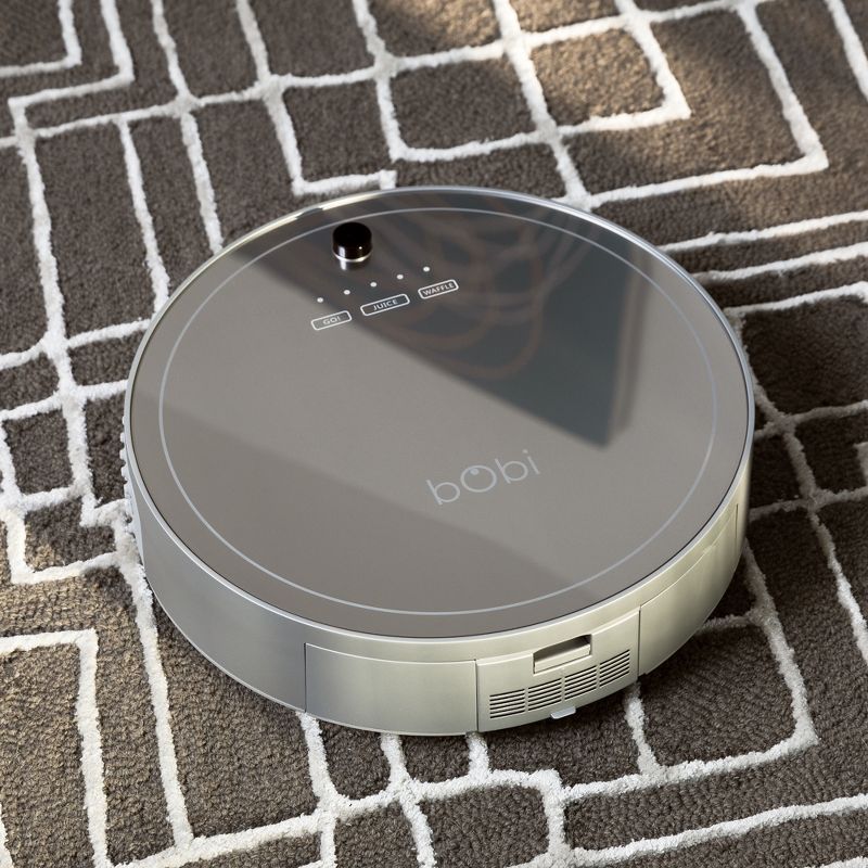 bObi Pet Robot Vacuum Cleaner - Silver