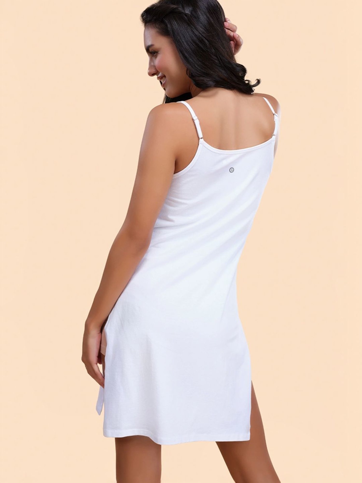 Enamor White Non-Padded Camisole
