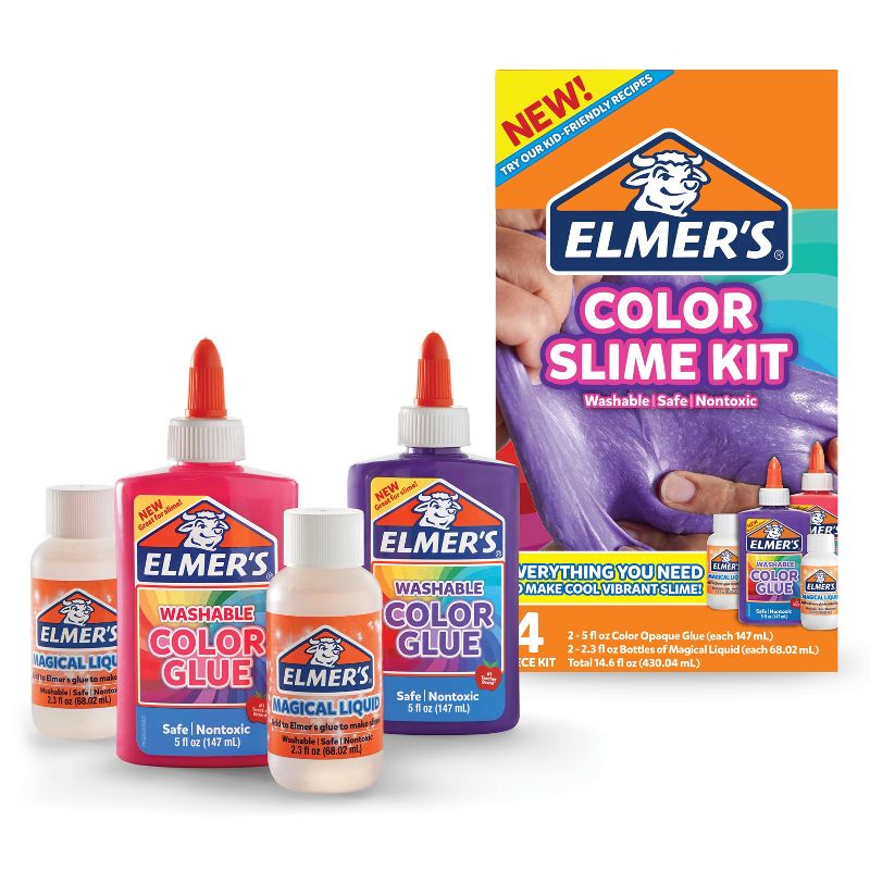 Elmer's 4pc Color Slime Kit