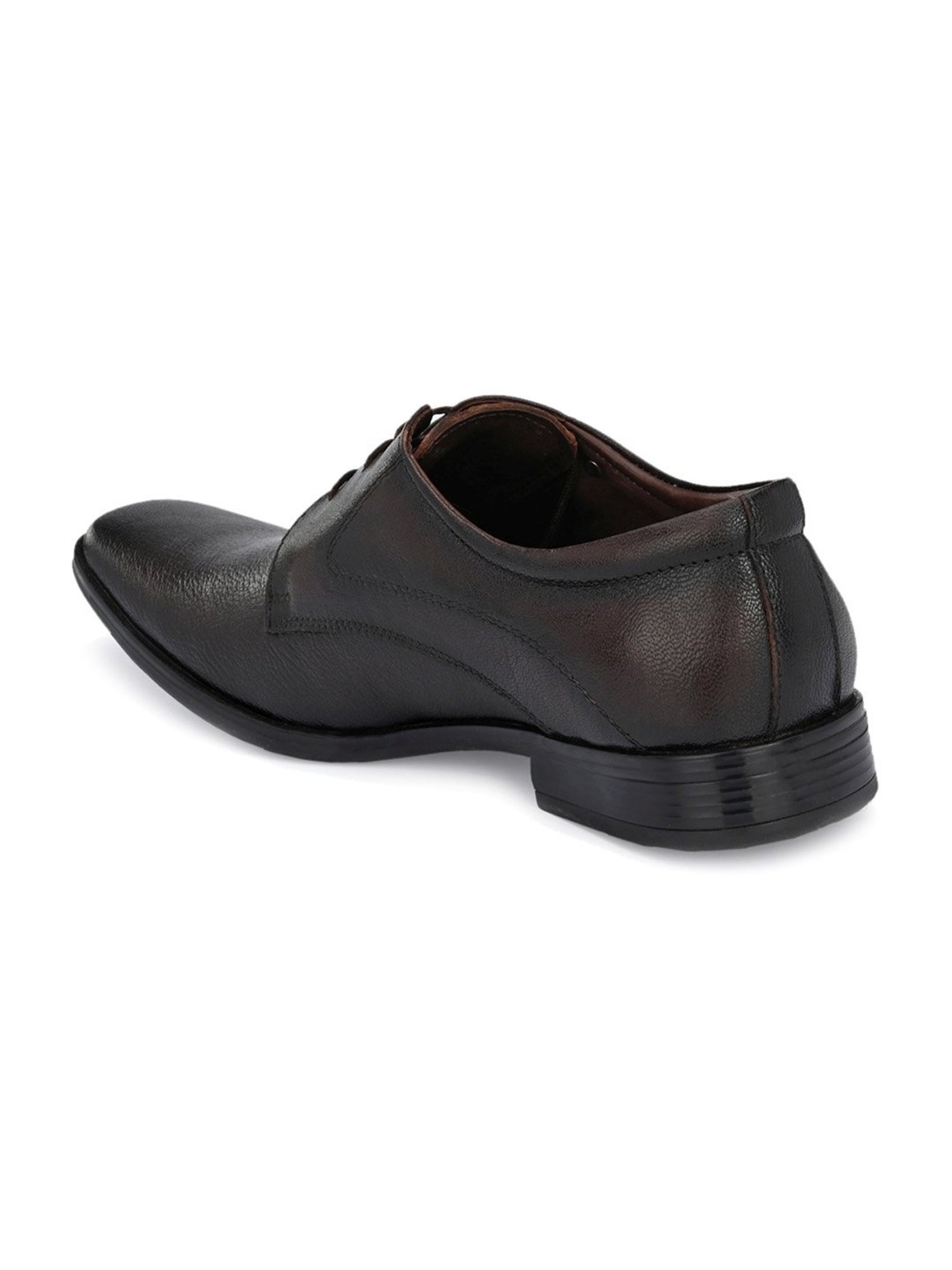 Hitz Men's Brown Derby Shoes