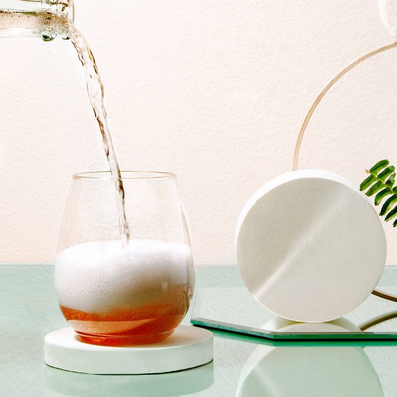 18oz Tumbler Plastic Wine Glasses Set of 48 Clear - TOSSWARE