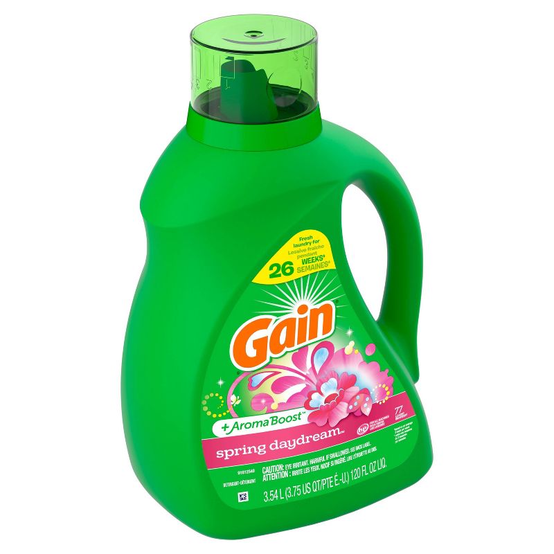 Gain Spring Daydream Scent Liquid Laundry Detergent - 120 fl oz