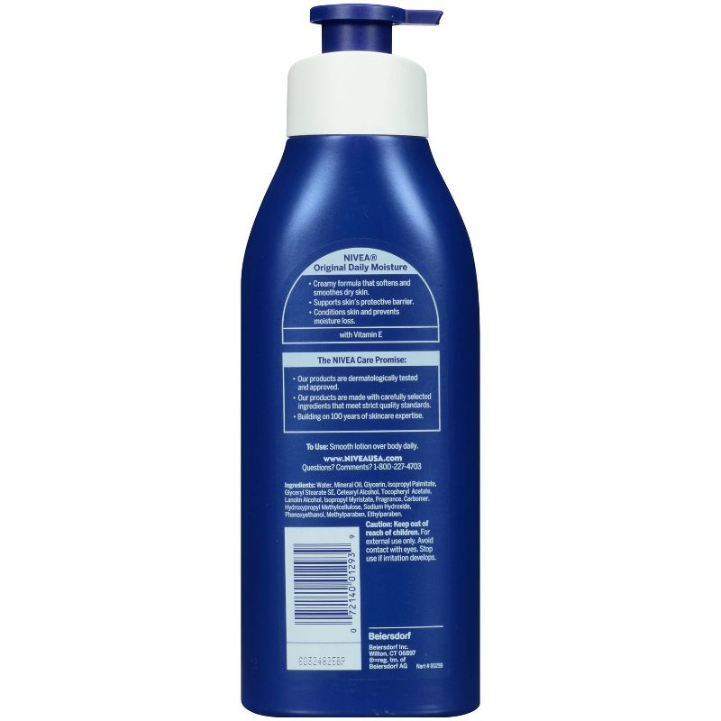 NIVEA Original Daily Moisture Lotion - 16.9oz
