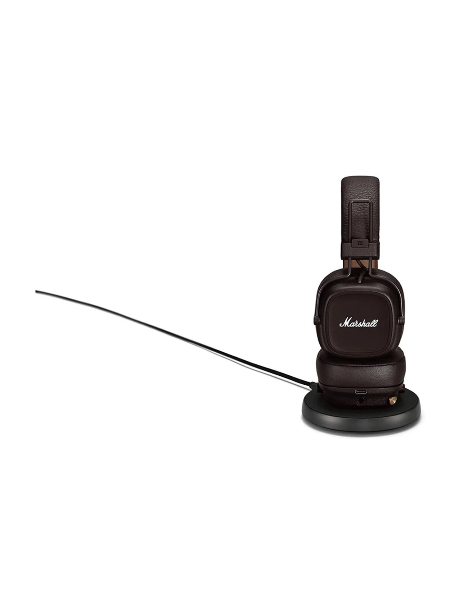 Marshall Major IV Wireless Bluetooth On Ear Headphone with Mic (Brown)