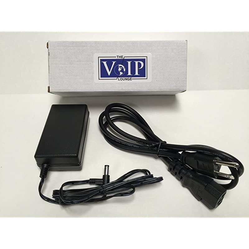 48V Power Supply for Polycom VVX IP Phone Includes AC Power Cord