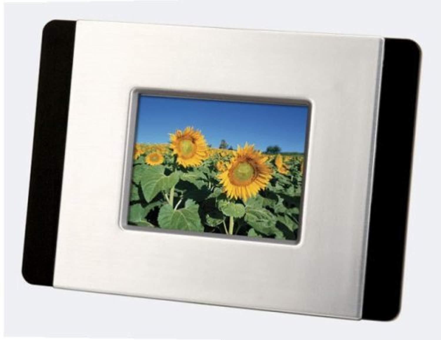 sylvania dpf247 2.4inch digital photo frame silver