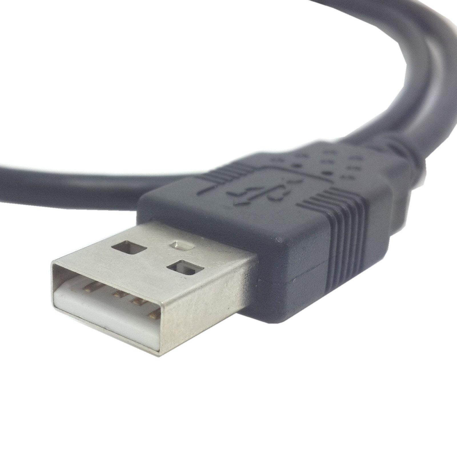 USB 2.0 A TYPE Male to 90 degree Up Angled USB Mini B 5PIN Male cable 50cm