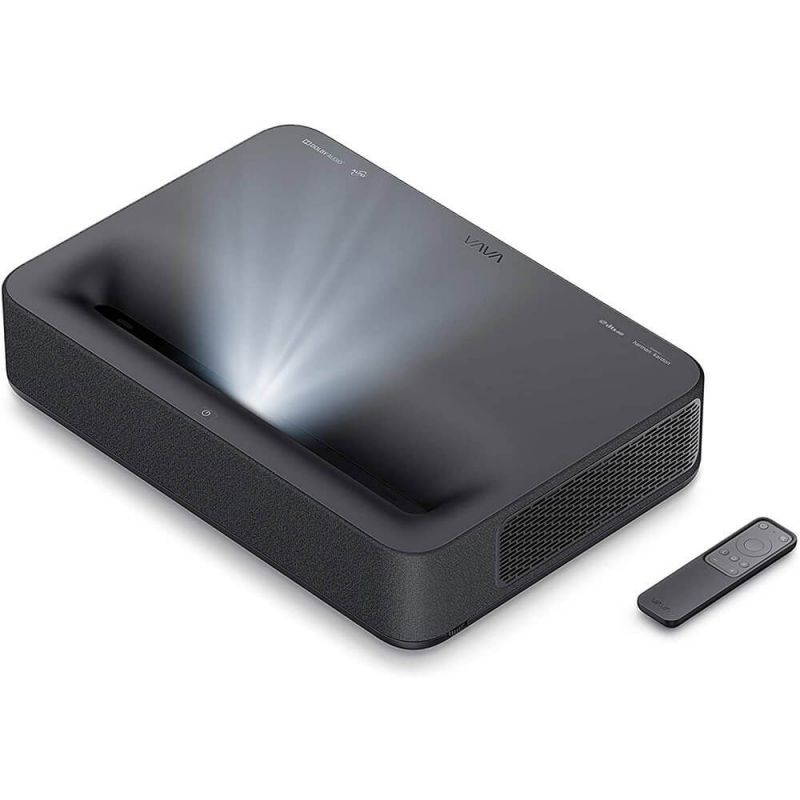 VAVA 4K Ultra Short Throw Laser TV Projector  - Black