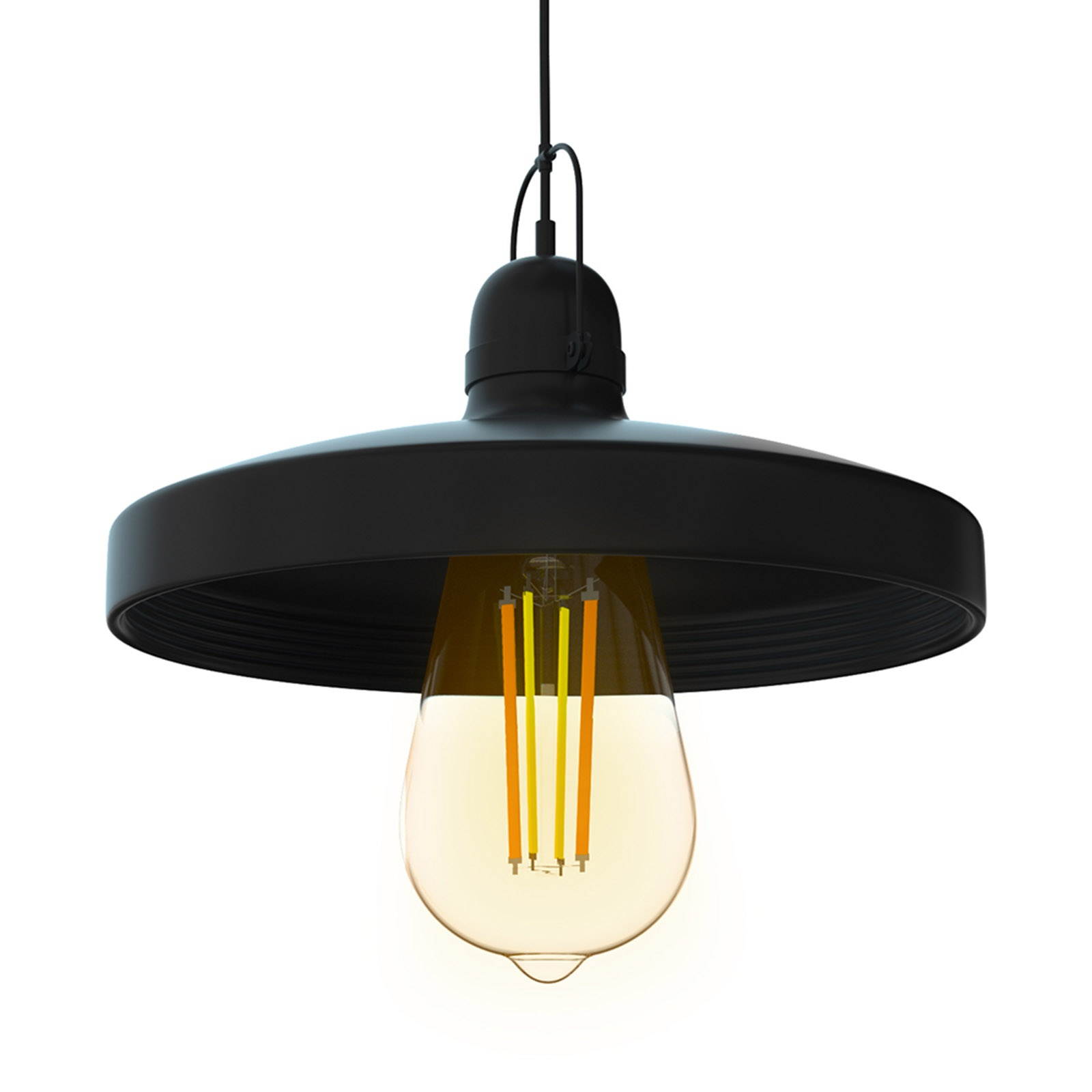 SONOFF ITEAD B02-F-ST64 Smart Wi-Fi LED Filament Bulb E27 Smart Bulb Light Dimmable Color Changeable for Android/IOS Phone APP Remote Control Compatible with Amazon Alexa & for Google Home