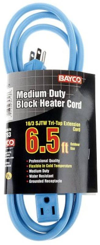 bayco sl-763 extension cord, blue