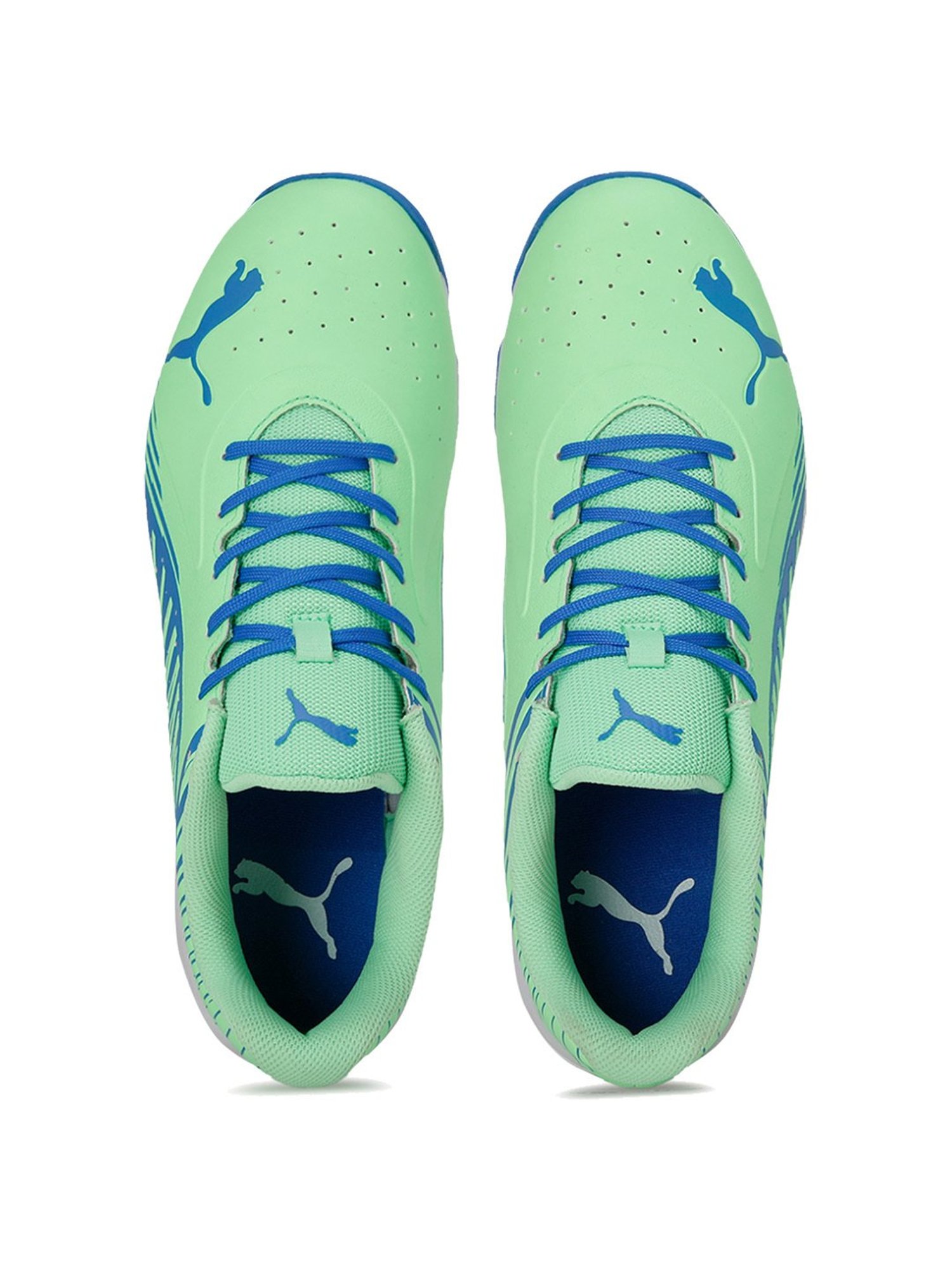 Nivia Men's Track and field-100 Orange Cricket Shoes