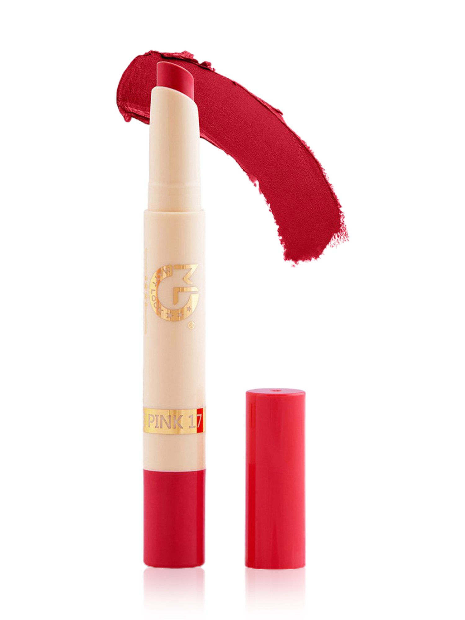 Matt Look Velvet Smooth Non Transfer Lipstick 17 Passionate Pink - 2 gm