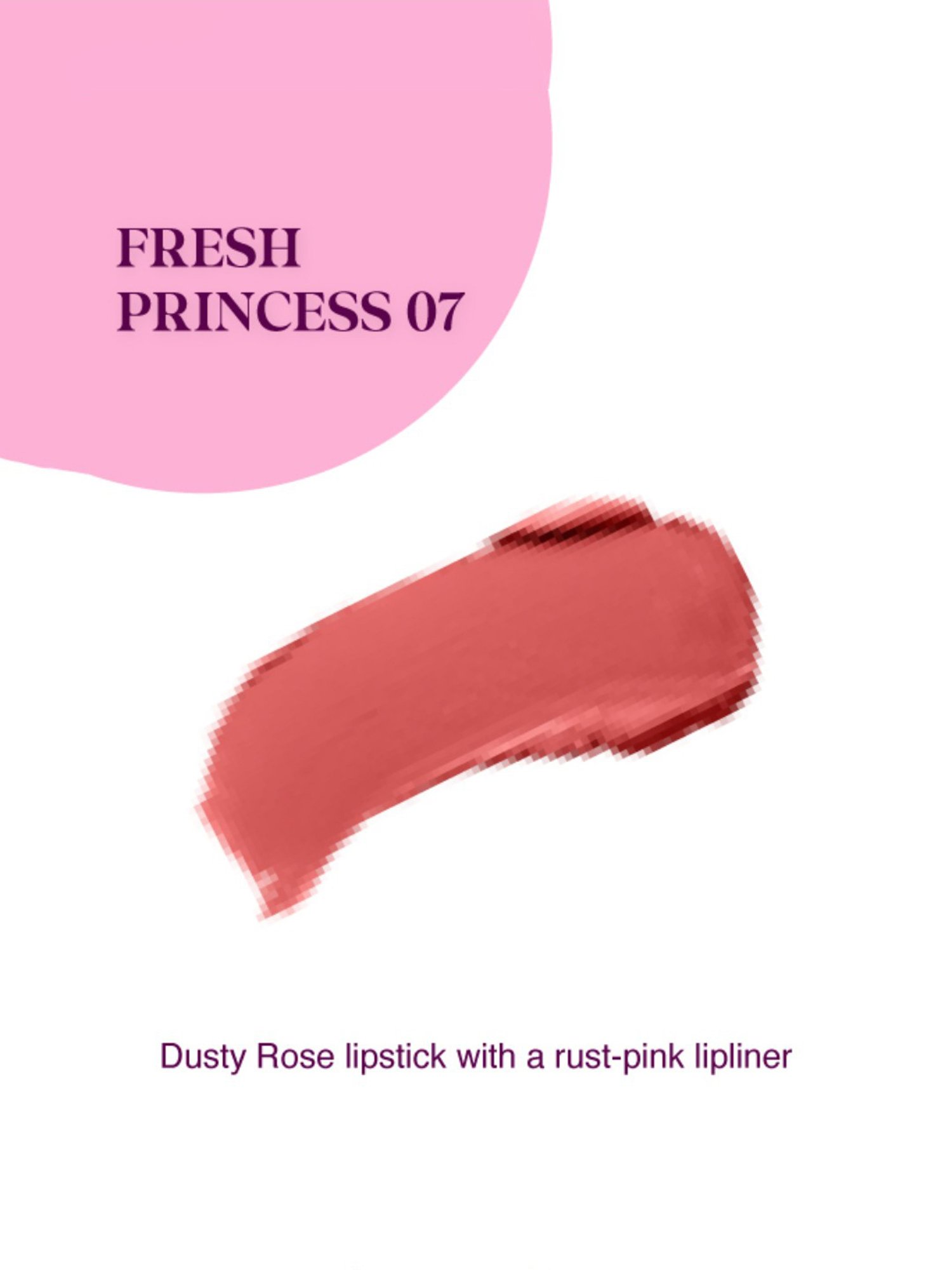 Typsy Beauty Twist & Pout Lipstick & Lip Liner Fresh Princess 07 - 0.91 gm