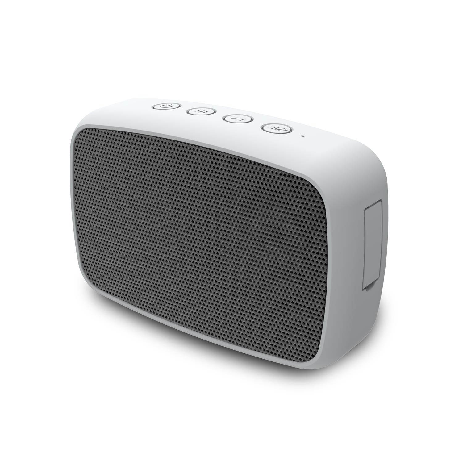 Ematic ESQ206SL Silver Rugged Life Bluetooth Speaker
