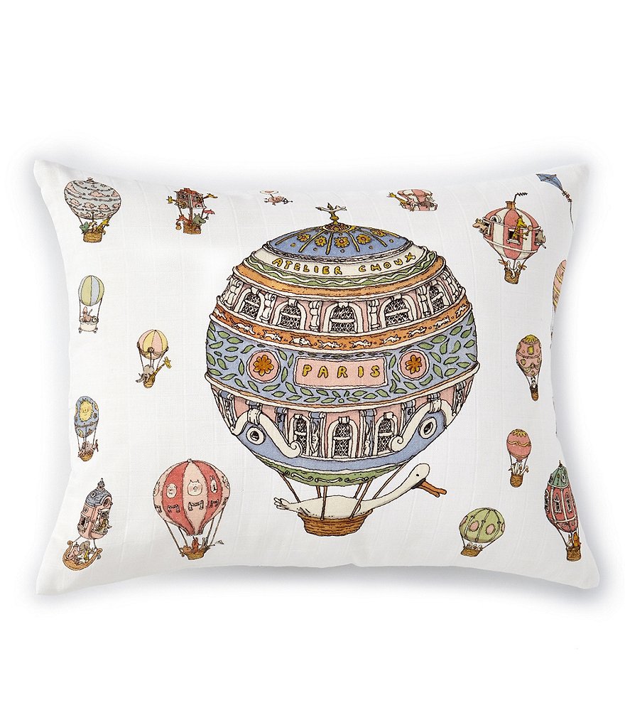 Atelier Choux Paris Balloon Nursery Pillow Cushion