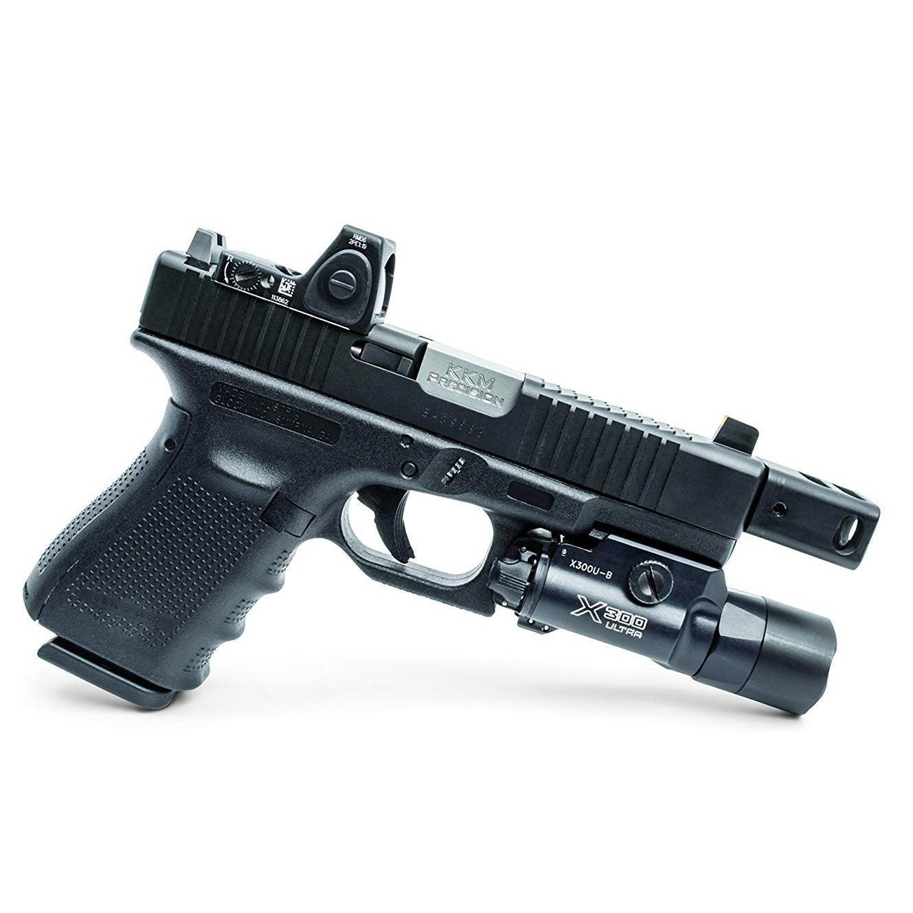 Surefire X300 Ultra WeaponLight LED Flashlight, 600 Lumens, Black #X300U-B