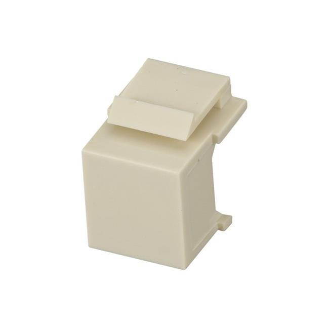 Keystone Snap Fitting - Blank, Office White, 10-Pack