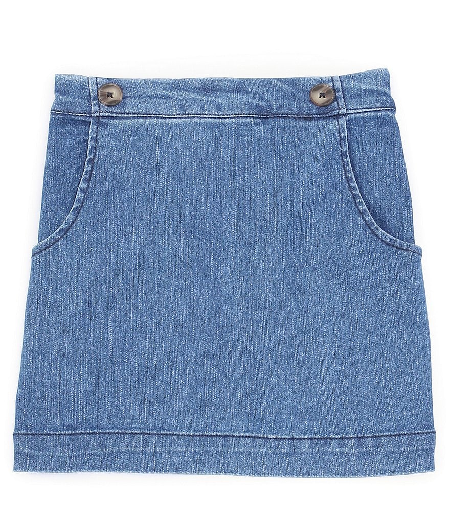 Copper Key Big Girls 7-16 Denim Skirt