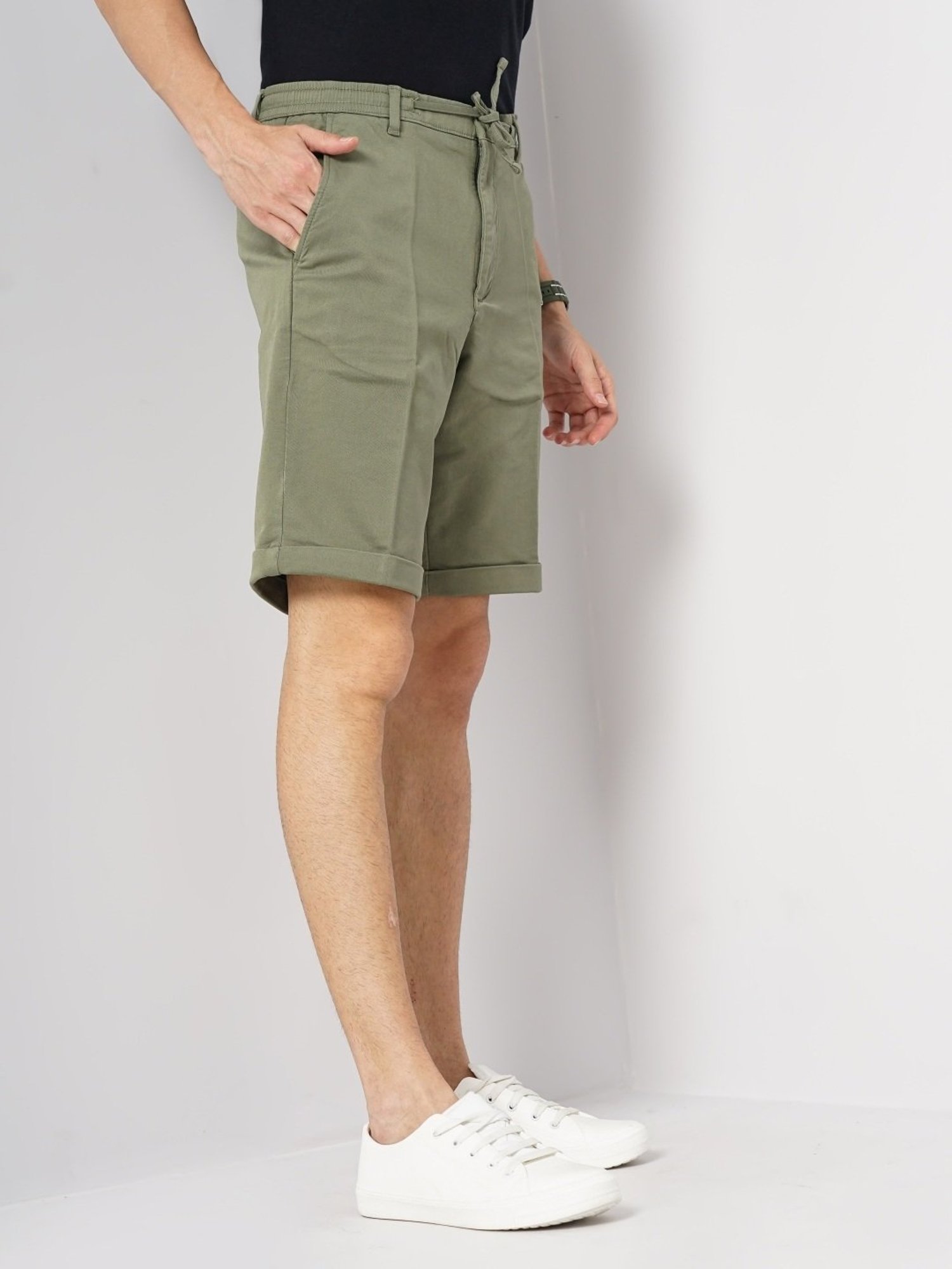 Celio Vert Loose Fit Shorts