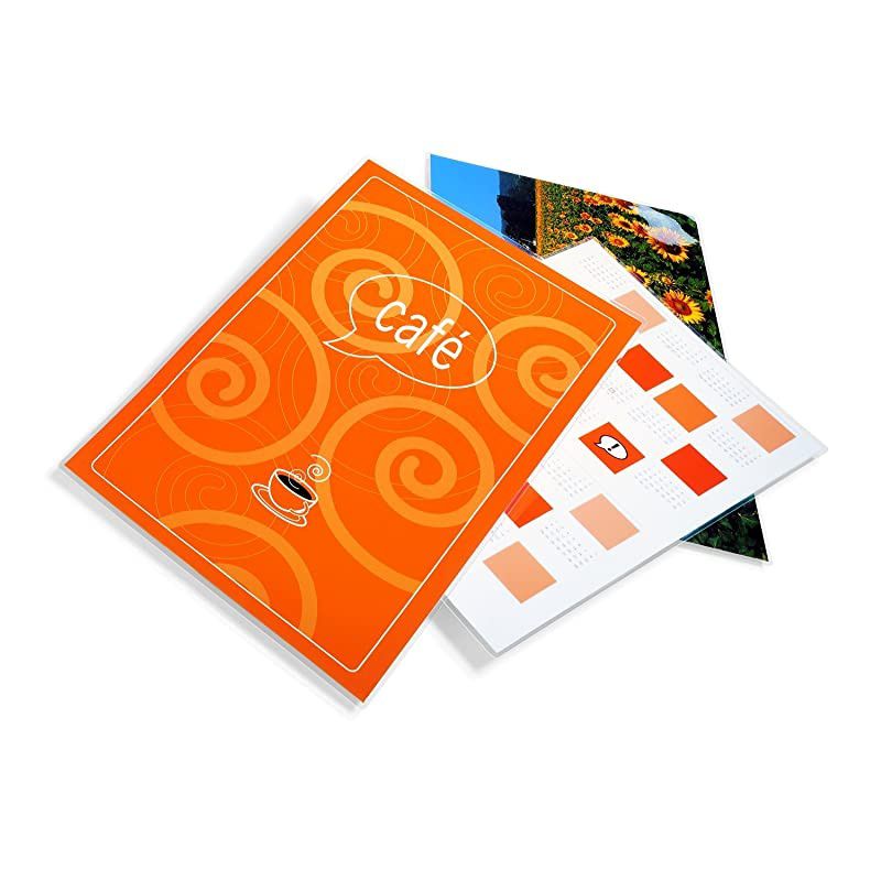 Laminating Sheets, Thermal Laminating Pouches Menu Size, 10mil, HeatSeal UltraClear, 50 Pack (3200420)