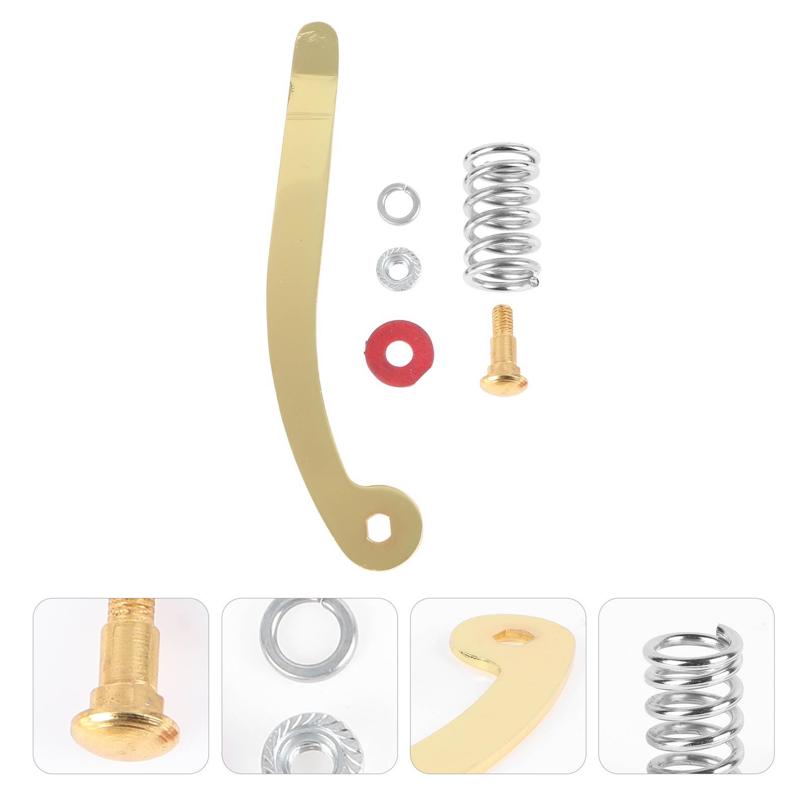 Replacement Guitar Whammy Bar Tremolo Vibrato Bridge Tailpiece Compatible for Bigsby (Black)